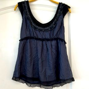 Hanii Y silk blouse sz 42